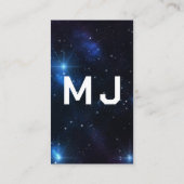 Krypto Wallet Space Erholung Seed Phrase 24 Visitenkarte (Rückseite)