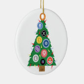 Krypto Weihnachtsbaum Kryptowährung Ornament (Rechts)