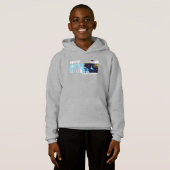 Krypto Weltraum zur Metropole Hoodie (Vorne ganz)