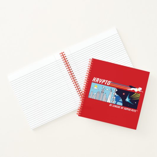 Krypto Weltraum zur Metropole Notizblock (Innenseite)