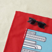 Krypto Weltraum zur Metropole Strandtuch (Beispiel)