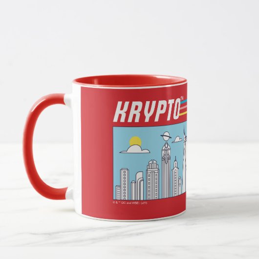 Krypto Weltraum zur Metropole Tasse (Links)