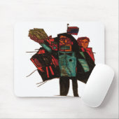 Kryptofarbe Mousepad (Mit Mouse)