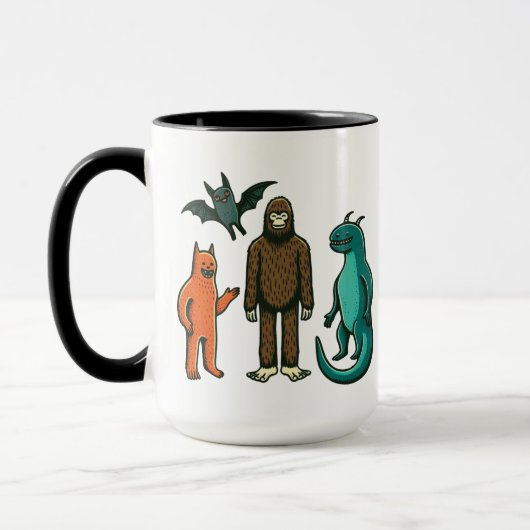 Kryptofreunde: Bigfoot, Chupacabra, etc. Mug Tasse (Links)