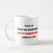 Kryptograph, phantastisch kaffeetasse (Links)