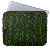 Kryptographiecoding - Geek Laptopschutzhülle (Vorderseite)