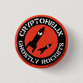Kryptohelix - Ghosting-Raketen (RED) Button (Vorderseite)