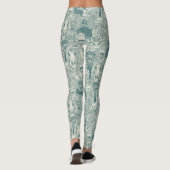 Kryptokiefer-Perlen-Leggings Leggings (Rückseite)