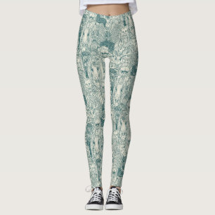 Kryptokiefer-Perlen-Leggings Leggings