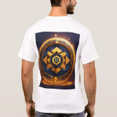 Kryptologo für den T - Shirt des Menschen (Rückseite)
