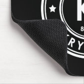 Krypton Element Black Mouse Pad Mousepad (Ecke)