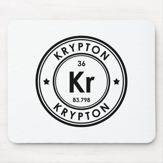 Krypton Element Mouse Pad Mousepad (Vorne)