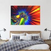 Kryptonit Leinwanddruck (Insitu (Schlafzimmer))