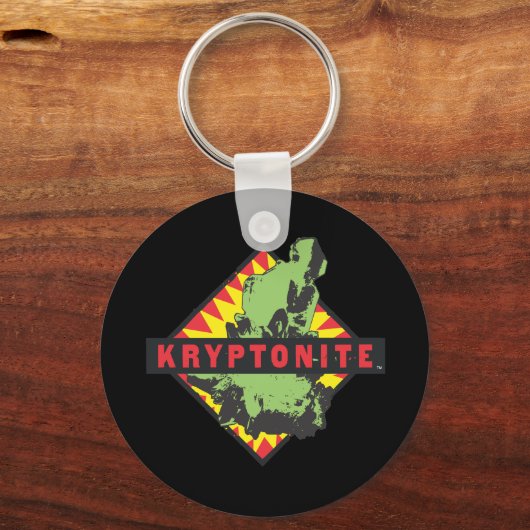 Kryptonit Schlüsselanhänger (Rückseite)