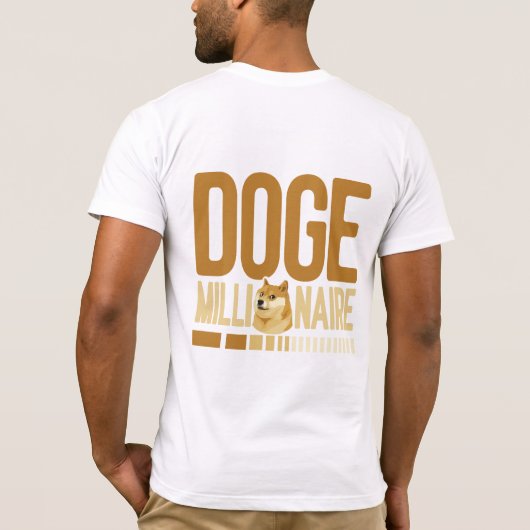 Kryptorevolution: Bold Statement-T - Shirt für Dig (Rückseite)