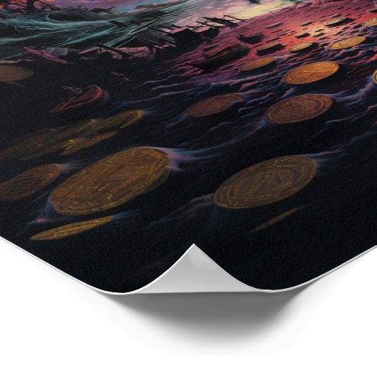 'Kryptoscape' Poster (Ecke)