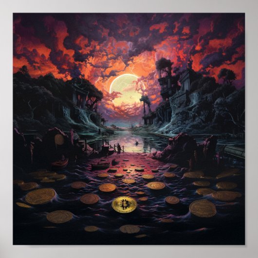 'Kryptoscape' Poster (Vorne)