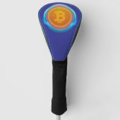 KRYPTOWÄHRUNG-BITCOIN GOLF HEADCOVER (Vorderseite)