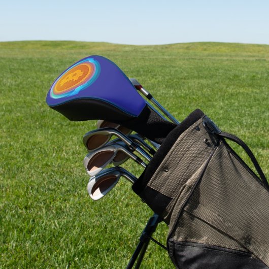 KRYPTOWÄHRUNG-BITCOIN GOLF HEADCOVER (In SItu)