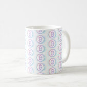 KRYPTOWÄHRUNG-BITCOIN KAFFEETASSE (VorderseiteRechts)