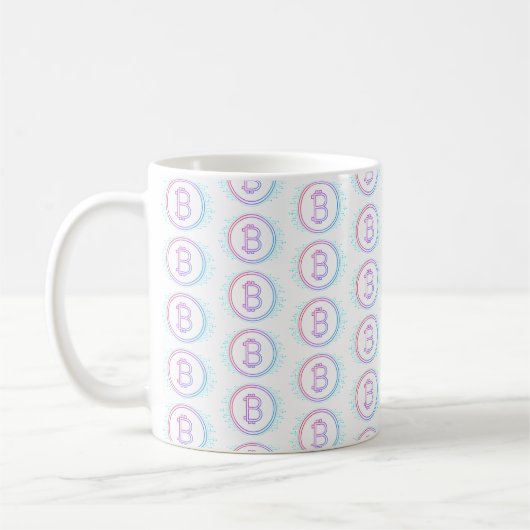 KRYPTOWÄHRUNG-BITCOIN KAFFEETASSE (Links)