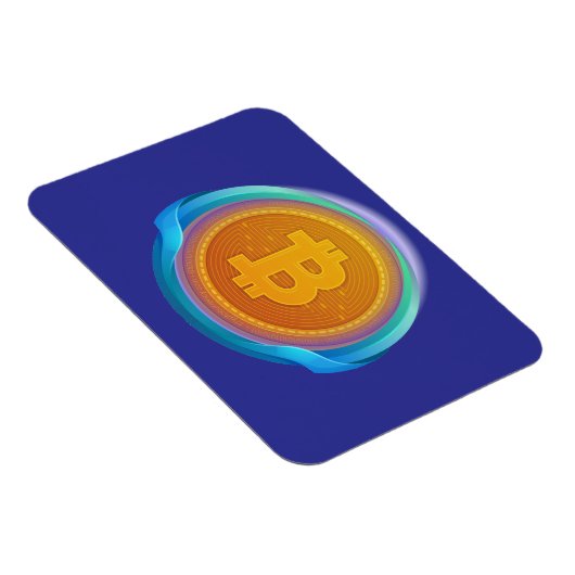 KRYPTOWÄHRUNG-BITCOIN MAGNET (Rechte Seite)