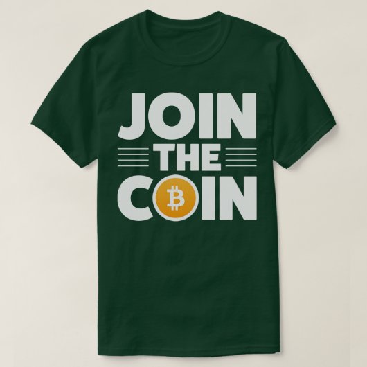 Kryptowährung Krypto Bitcoin Funny Hodl Join The T-Shirt (Design vorne)