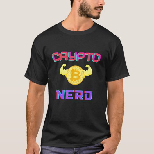 Kryptowährung - Nerd - Bitcoin T-Shirt (Vorderseite)