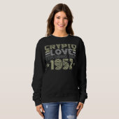 Kryptowährungs-Lifestyles Krypto-Liebe Sweatshirt (Vorne ganz)