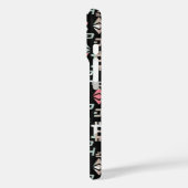 Kryptowährungsfarbiges digitales Geldmuster Case-Mate iPhone Hülle (Rückseite / Links)