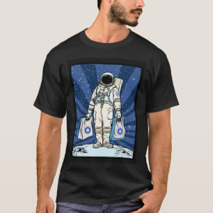 Kryptowährungsgespräch mit dem Mondraum T-Shirt