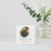 Kryptowährungsmakler Quadratische Visitenkarte (Stehend Vorderseite)