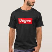 Kryptowährungstrainer Männer Frauen Degen Krypto T-Shirt (Vorderseite)
