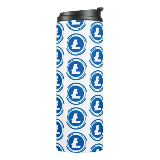 KRYPTOWURRENCY LITECOIN THERMOSBECHER (Nach links gedreht)