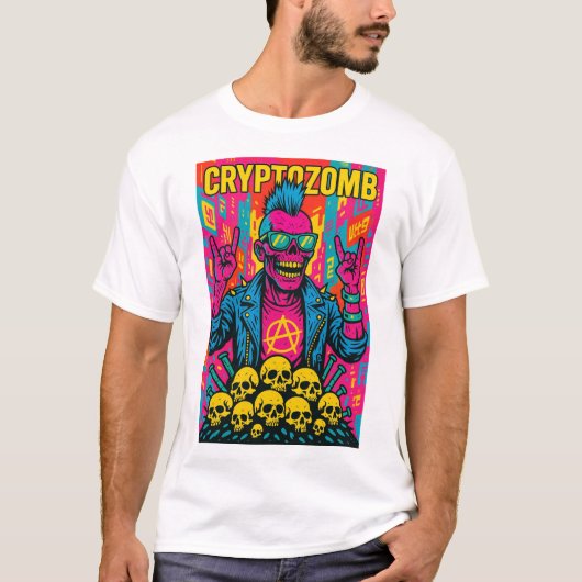 KRYPTOZOMBIE T-Shirt (Vorderseite)