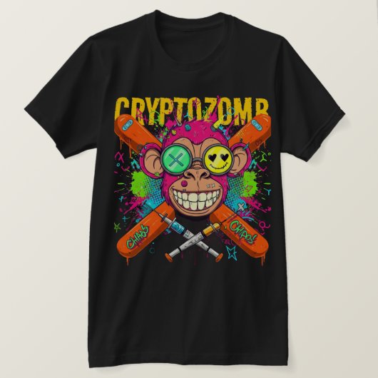 KRYPTOZOMBIE T-Shirt (Design vorne)