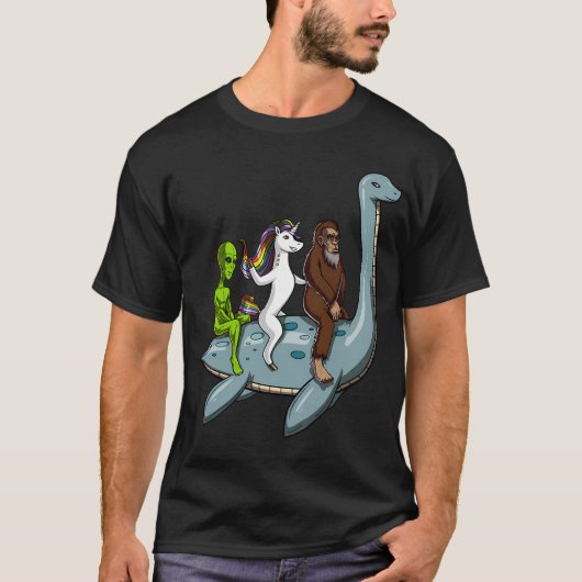 Kryptozoologie-Abenteuer T-Shirt (Vorderseite)