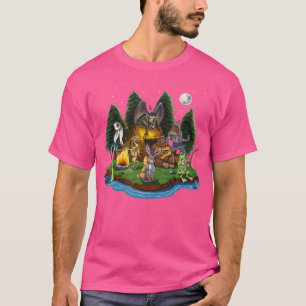 Kryptozoologie Kreaturen Bigfoot Jackalope T-Shirt