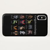 Kryptozoologie Kreaturen Case-Mate iPhone Hülle (Rückseite (Horizontal))