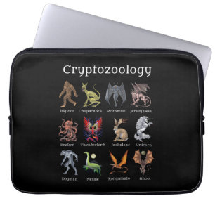 Kryptozoologie Kreaturen Laptopschutzhülle