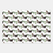 Kryptozoologie Kryptiden Big Foot Alien Mothman Geschenkpapier Set (Vorderseite 2)