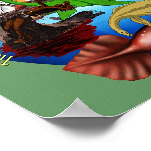 Kryptozoologie Poster (Ecke)