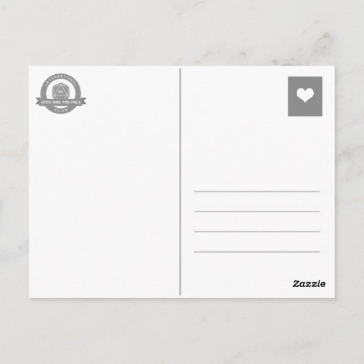 Kryptozoologie Postkarte (Rückseite)