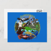 Kryptozoologie Postkarte (Vorne/Hinten)