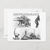 Kryptozoology Postcard Postkarte (Vorne/Hinten)