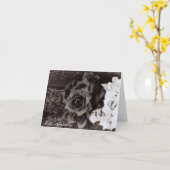 Krys Entwurf mit Beileid Notecard Karte (Gelbe Blume)