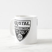 Krystal 10 Cent-Schild Kaffeetasse (Vorderseite Links)