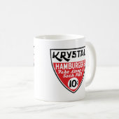 Krystal 10 Cent-Schild Kaffeetasse (VorderseiteRechts)