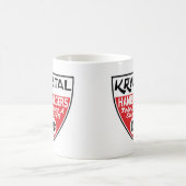 Krystal 10 Cent-Schild Kaffeetasse (Mittel)