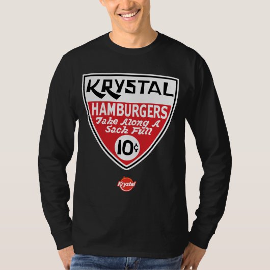Krystal 10 Cent-Schild T-Shirt (Vorderseite)